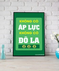 Tranh văn phòng không có áp lực không có đô la