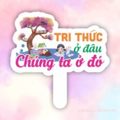 Hashtag tri thức ở đâu chúng ta ở đó