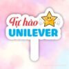 Hashtag cầm tay công ty Unilever