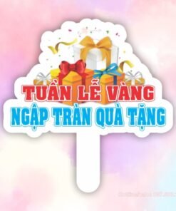 Hashtag tuần lễ vàng ngập tràn quà tặng