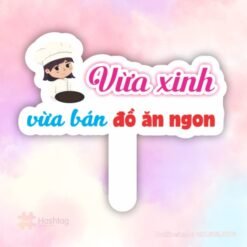 Hashtag cầm tay Vừa xinh vừa bán đồ ăn ngon