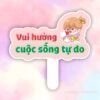 Hashtag vui hưởng cuộc sống tự do