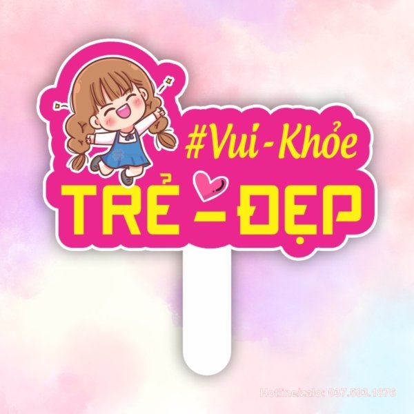 Hashtag vui khỏe trẻ đẹp