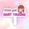 Hashtag xinh gái nhất trường