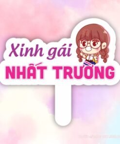 Hashtag xinh gái nhất trường