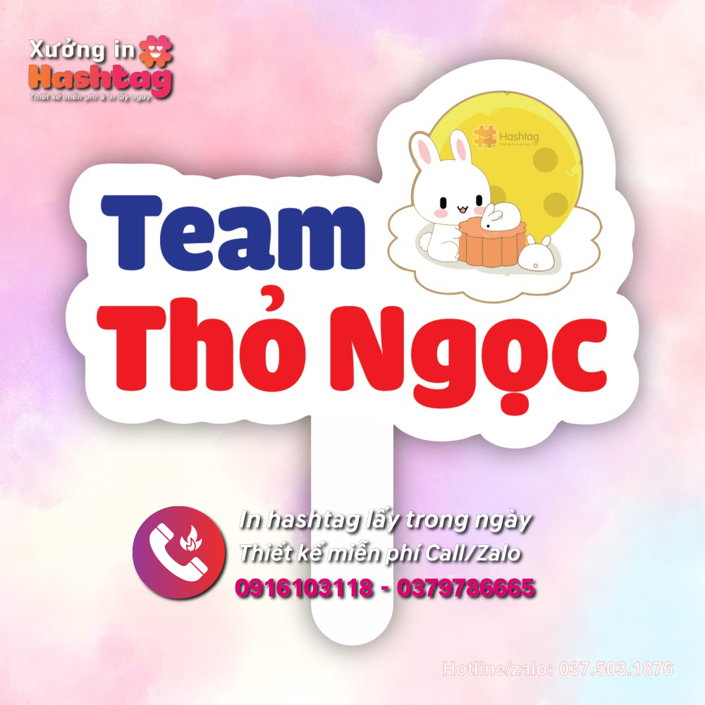 Hashtag team thỏ ngọc