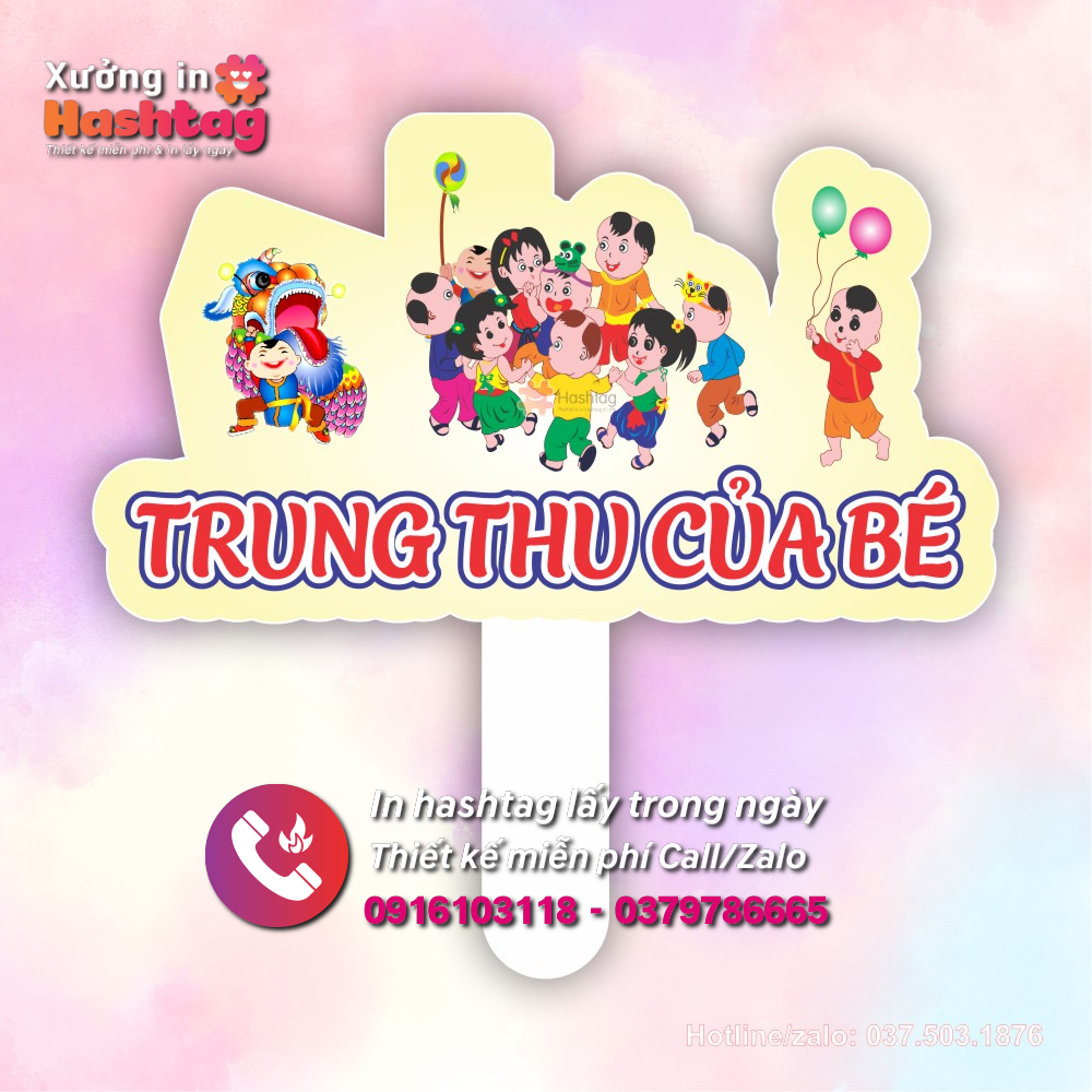 Hashtag trung thu của bé