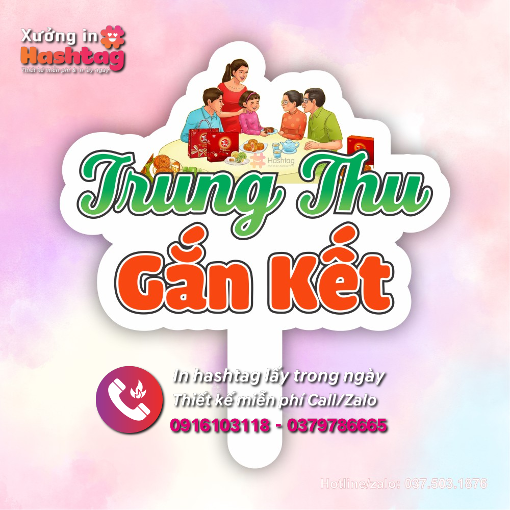 Hashtag trung thu gắn kết