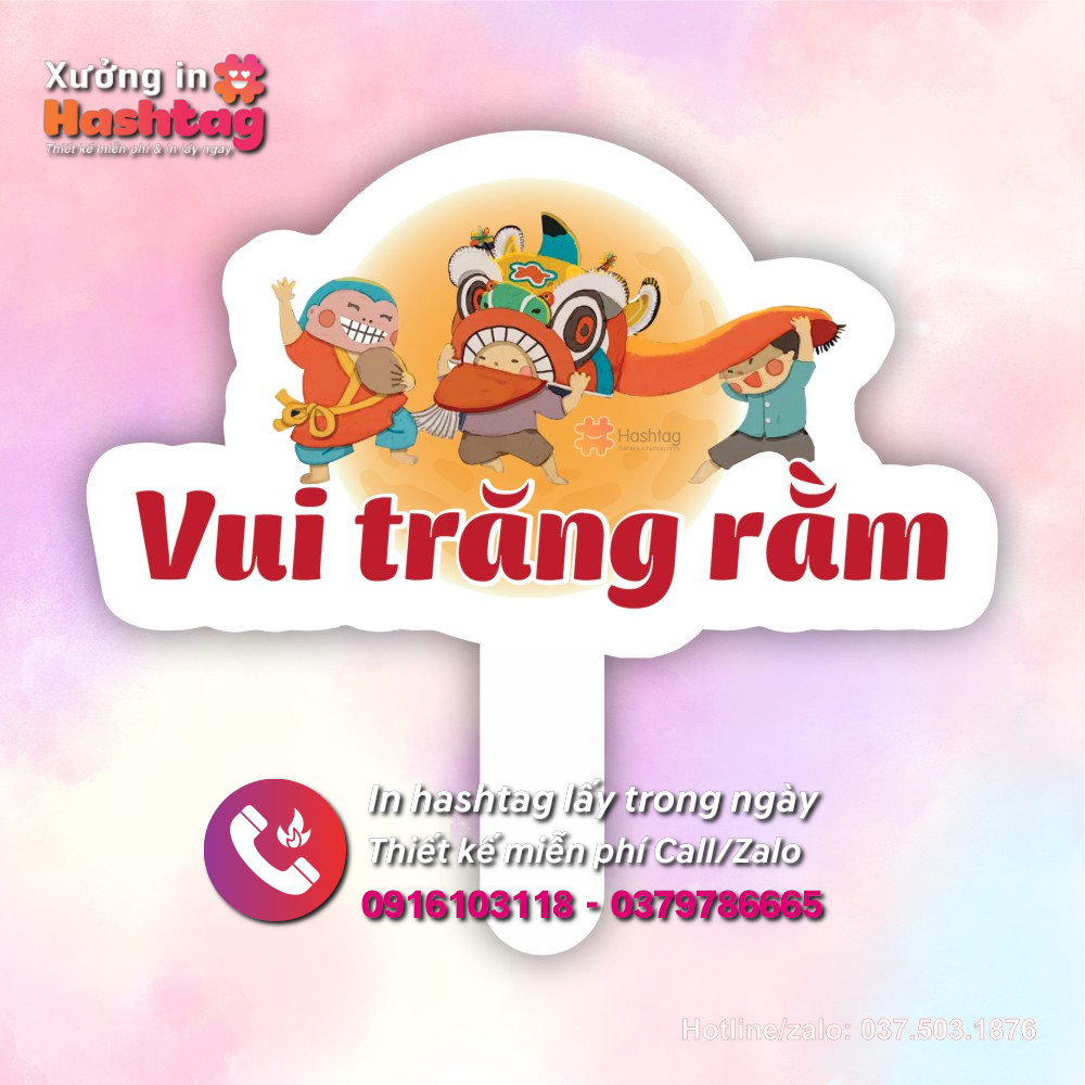Hashtag vui trăng rằm