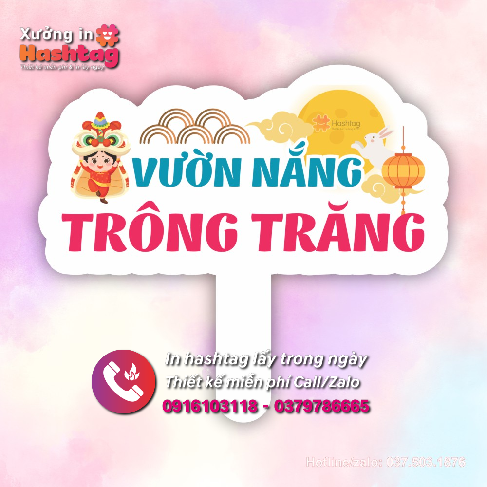 Hashtag vườn nắng trông trăng