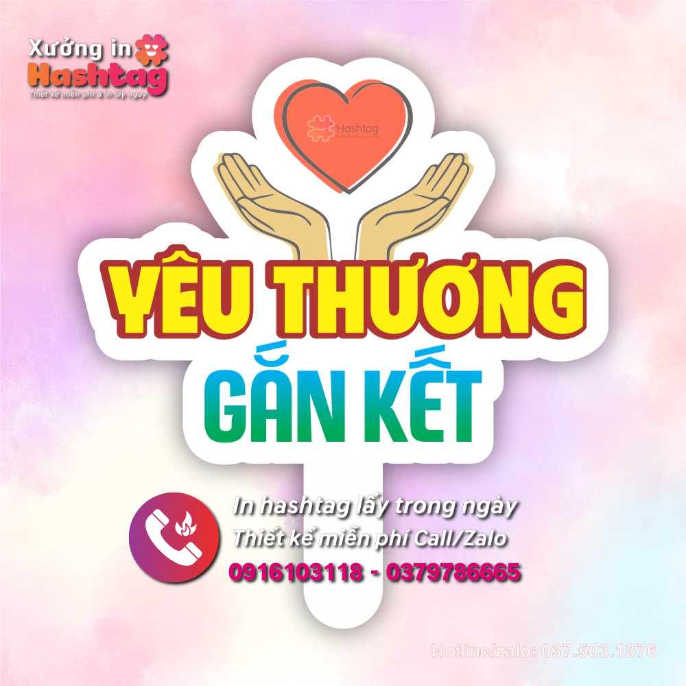Hashtag gắn kết yêu thương