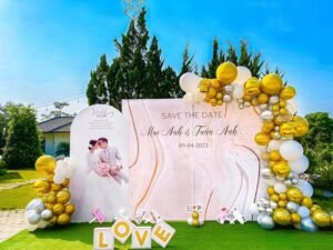 Backdrop đám cưới