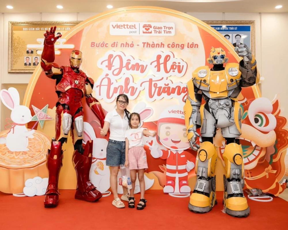 Backdrop đêm hội ánh trăng cho sự kiện