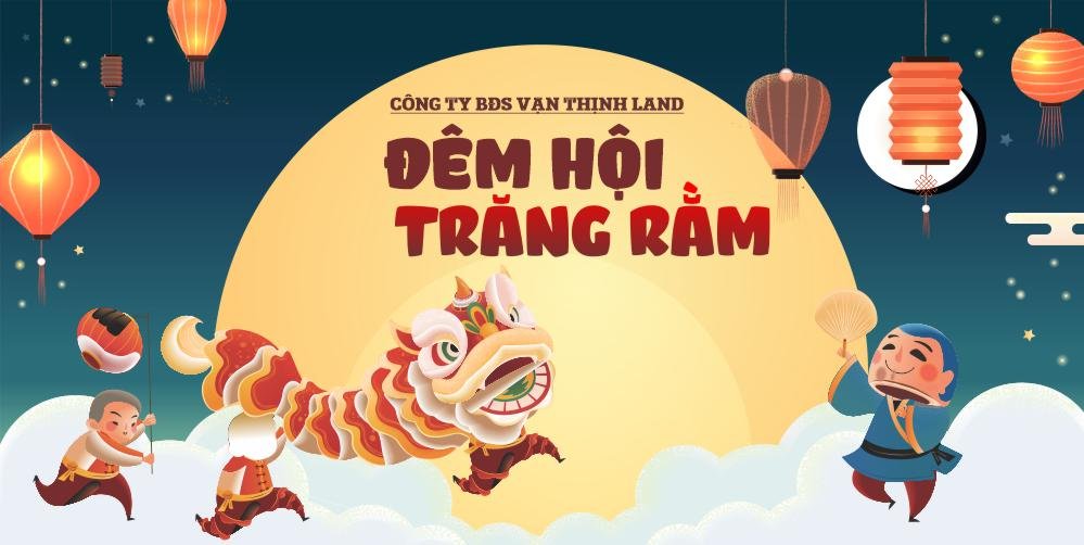 Backdrop đêm hội trăng rằm (mẫu tt002)