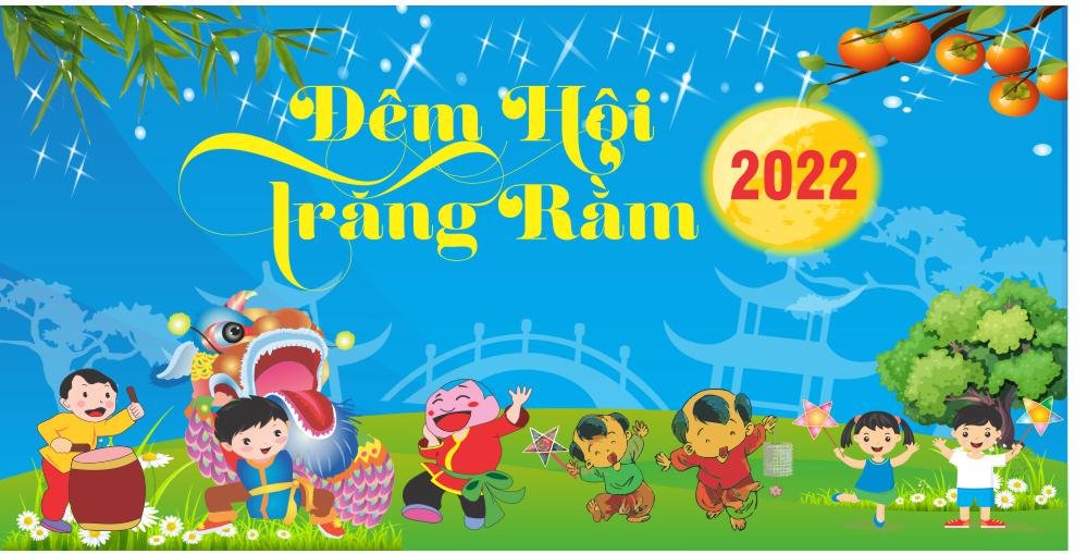 Backdrop đêm hội trăng rằm mẫu tt038