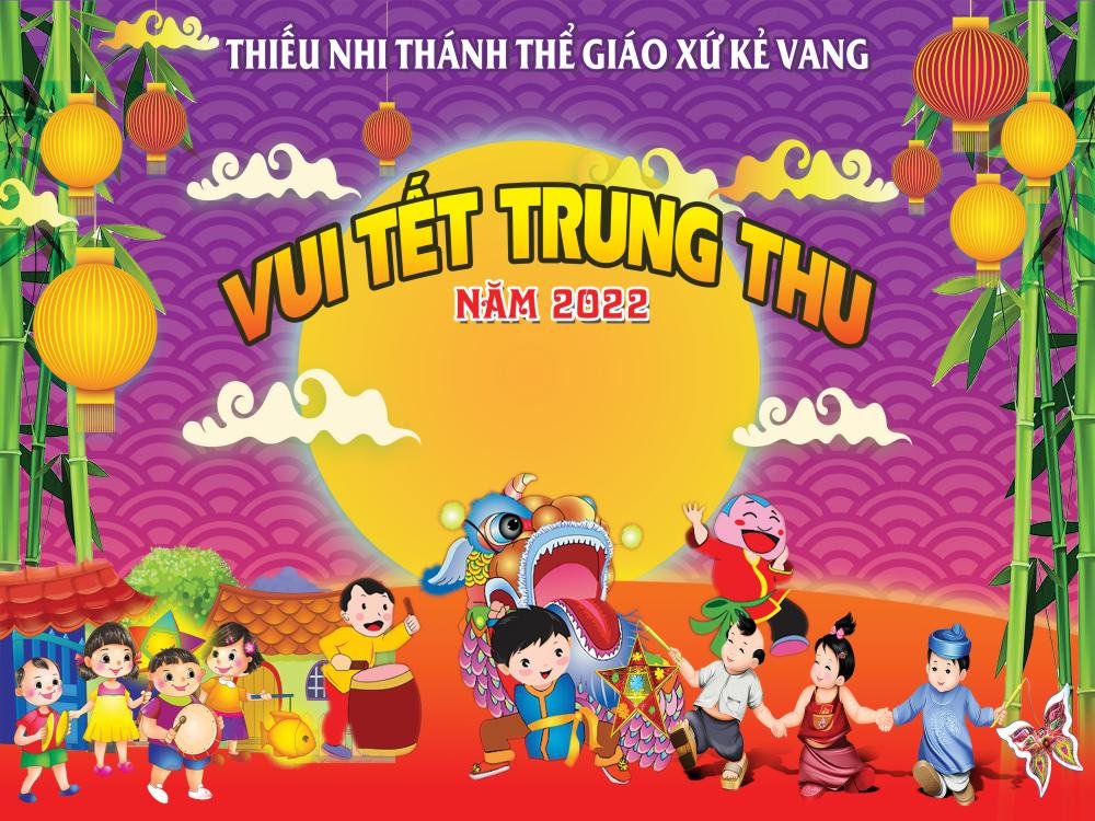 Backdrop vui tết trung thu mẫu tt051 tt052