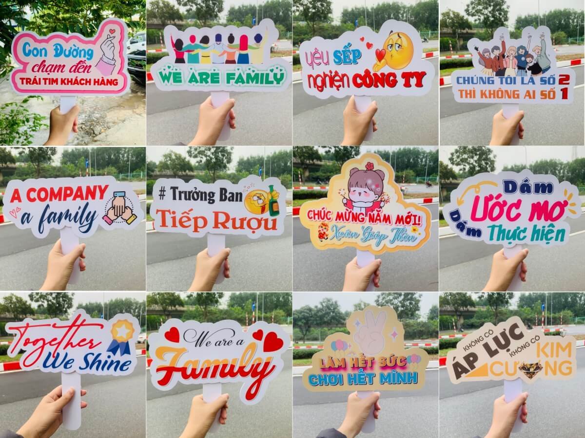 bien cam tay Biển cầm tay chụp hình