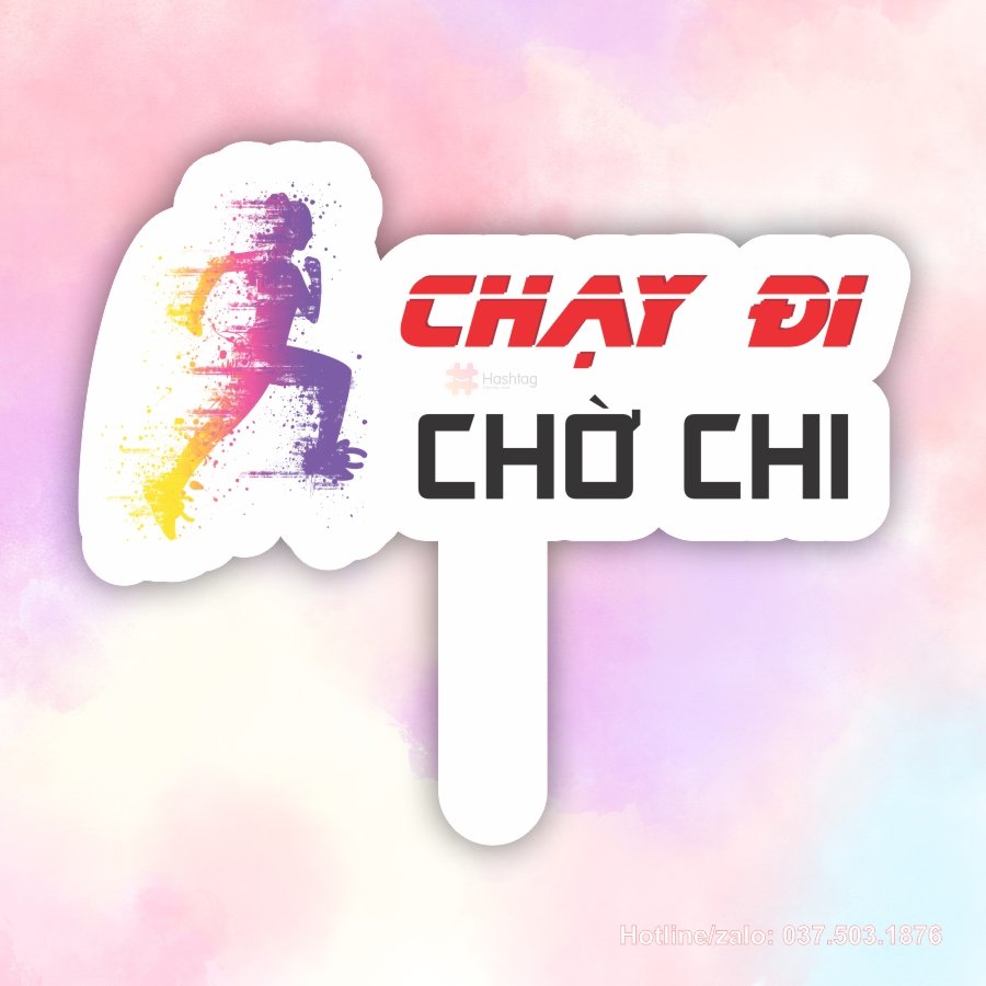 Hashtag chạy đi chờ chi