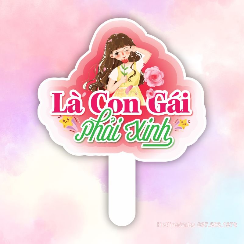 Hashtag là con gái phải xinh