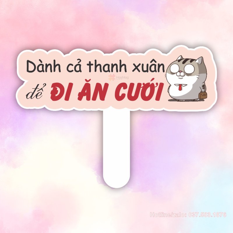 Hashtag dành cả thanh xuân đi ăn cưới