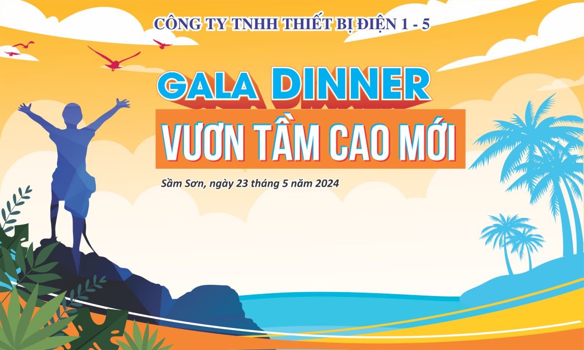 Backdrop gala dinner vươn tầm cao mới