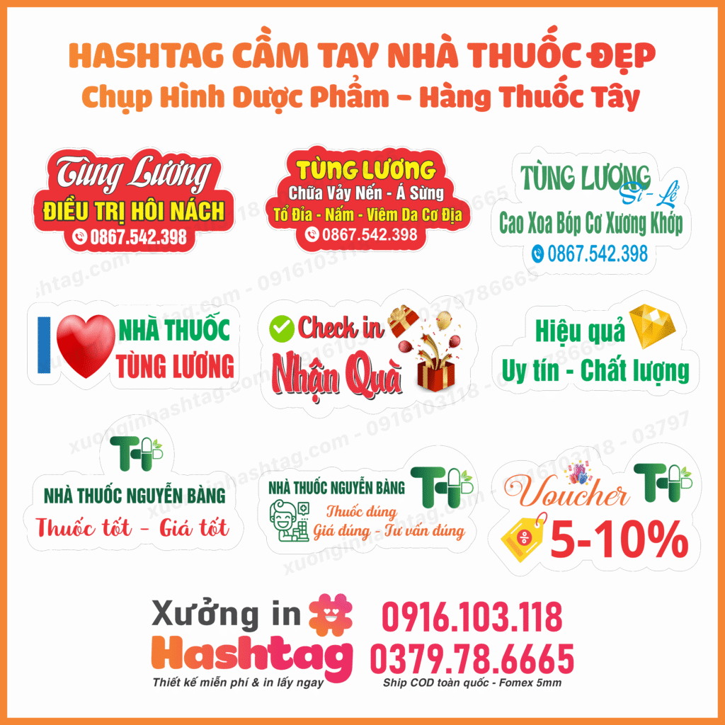 Hashtag cầm tay thầy thuốc Tùng Lương - Shop Đông Y