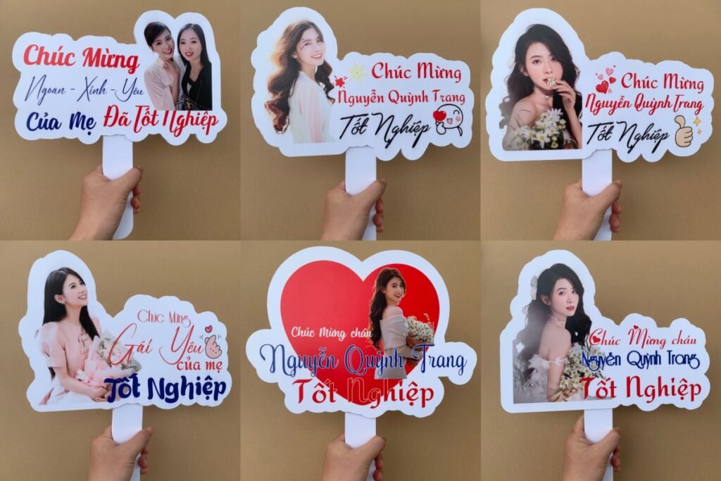 Hashtag cầm tay tốt nghiệp