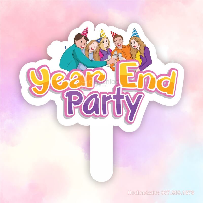 Hashtag cầm tay year end party