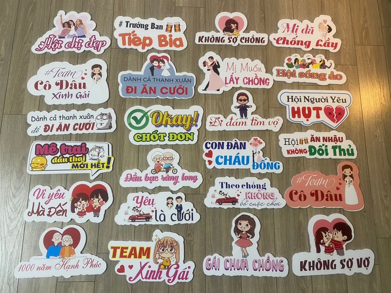 hashtag dam cuoi xuonginhashtag.com-sticker cầm tay