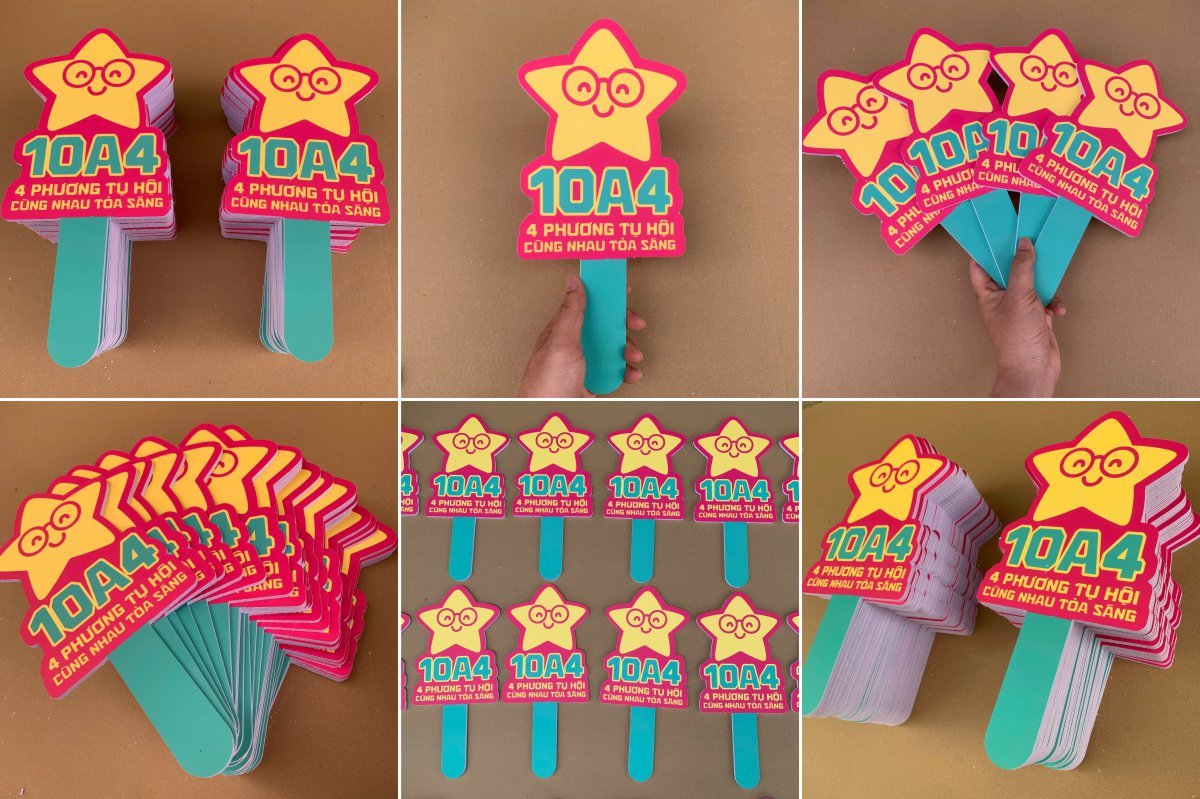 Hashtag cổ vũ lớp 10A4