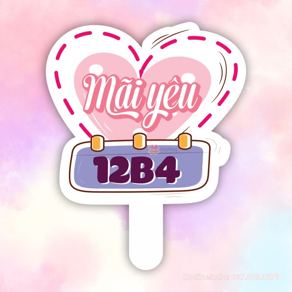 Hashtag mãi yêu lớp 12B4