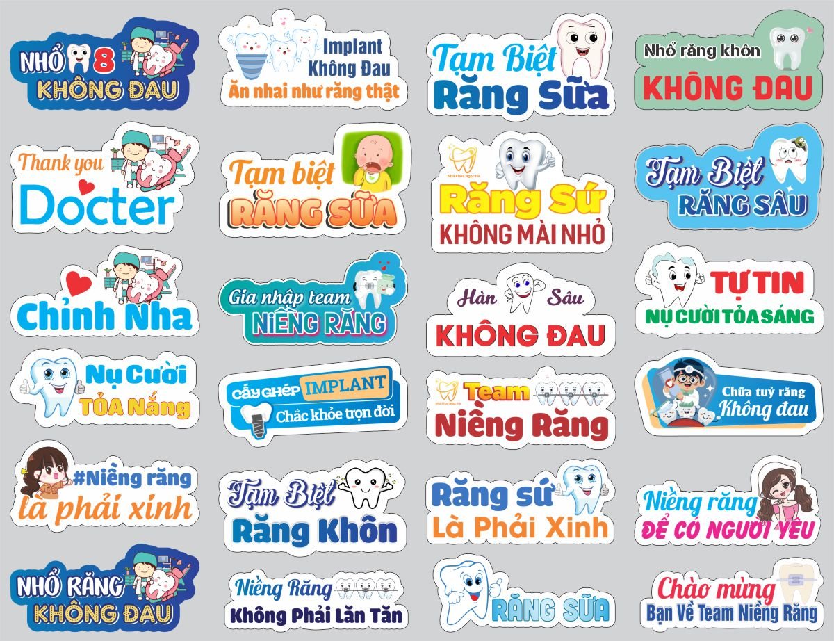 Hashtag nha khoa