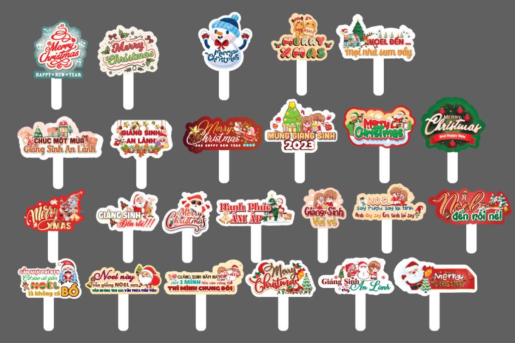 Mẫu hashtag noel, merry christmas