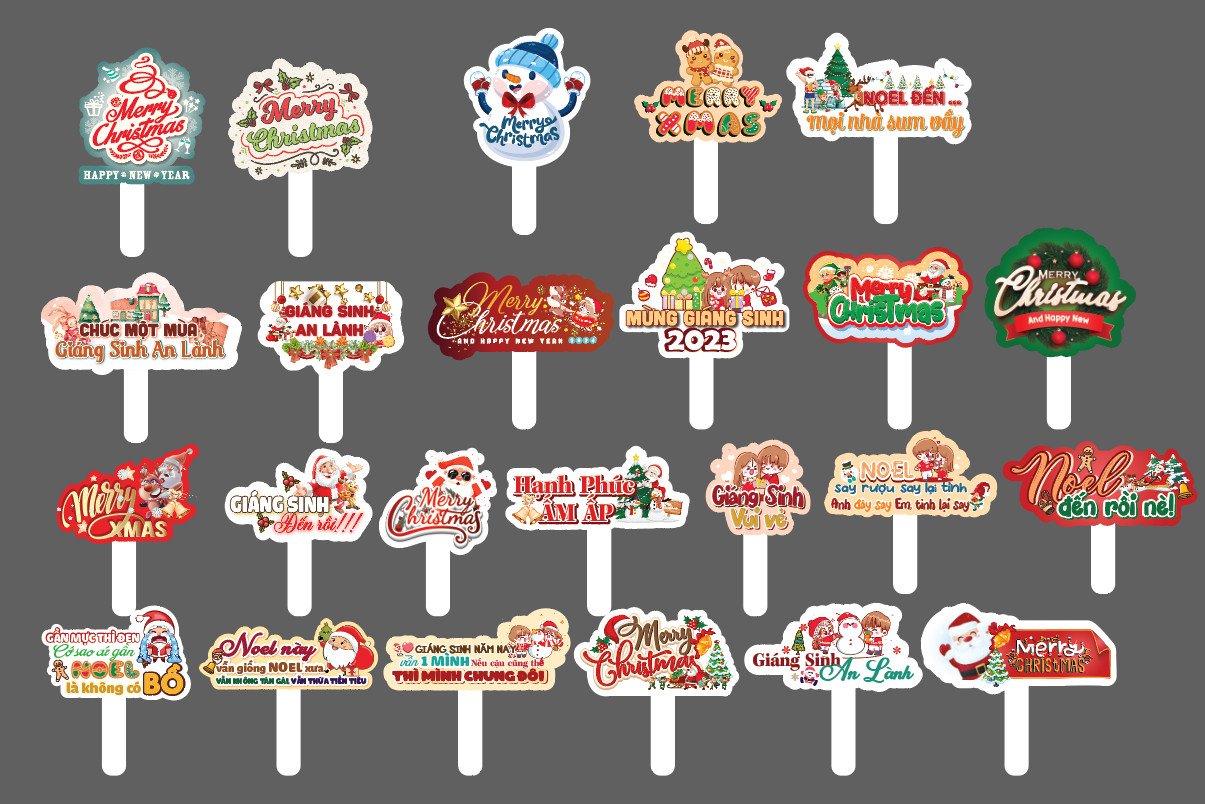 Mẫu hashtag noel, merry christmas