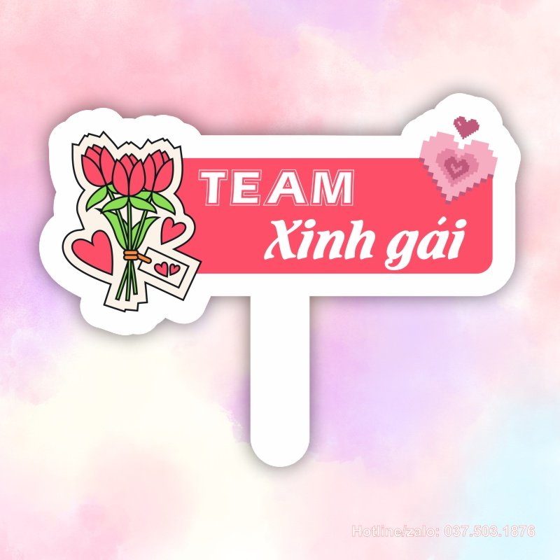 Hashtag team xinh gái