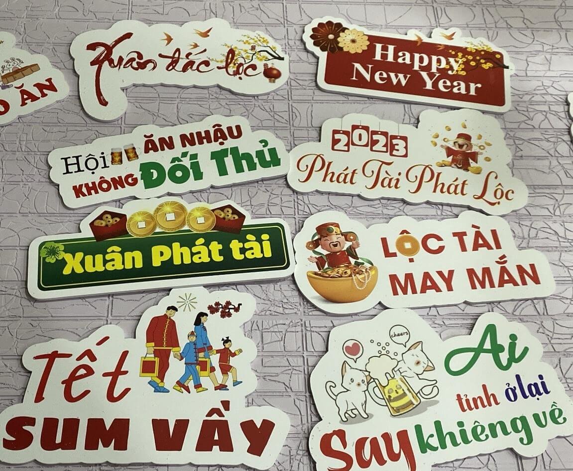 Cửa hàng làm hashtag tết đẹp