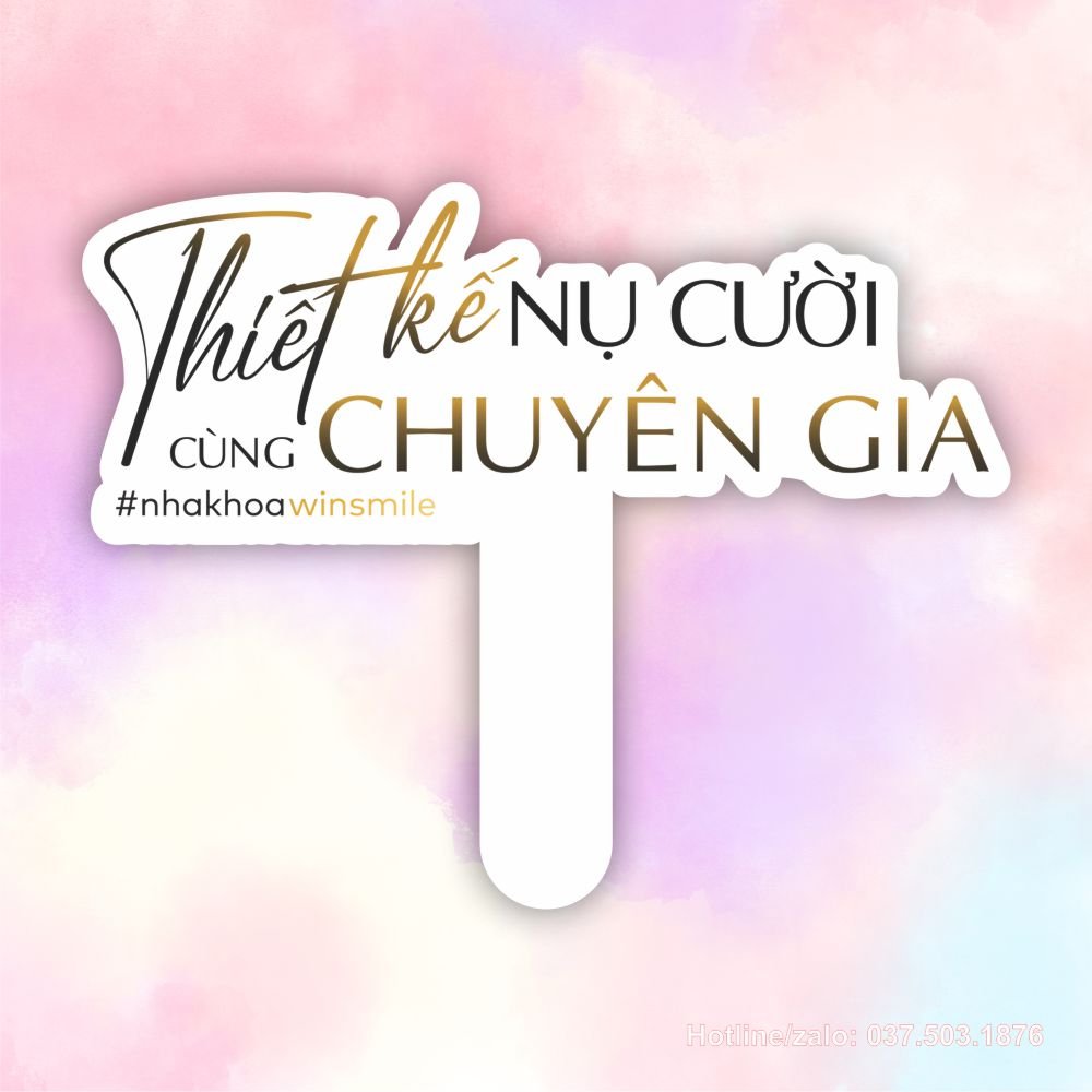 Hashtag thiết kế nụ cười cùng chuyên gia