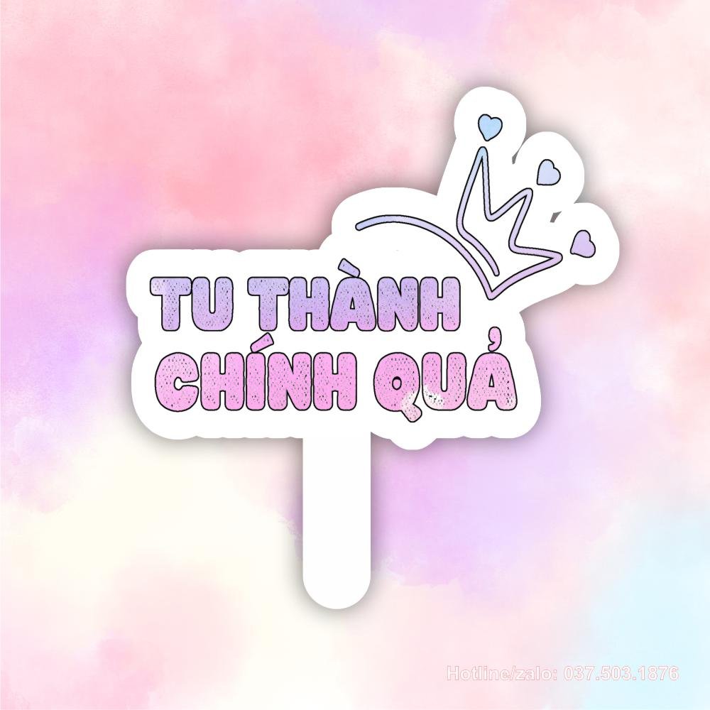 Hashtag tu thành chính quả