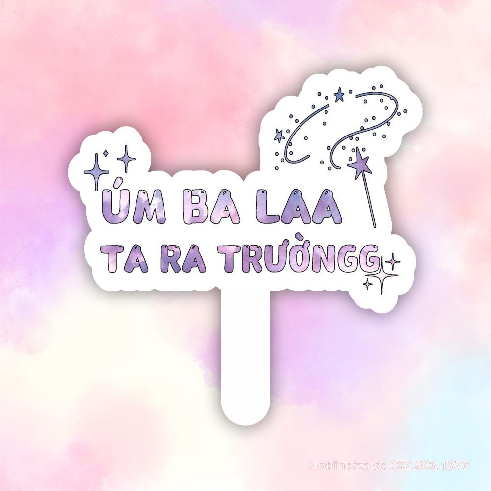 Hashtag um ba laa ta ra trường