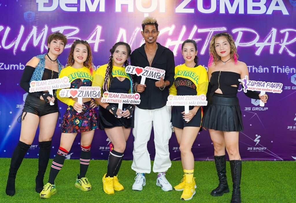 Hashtag sự kiện zumba