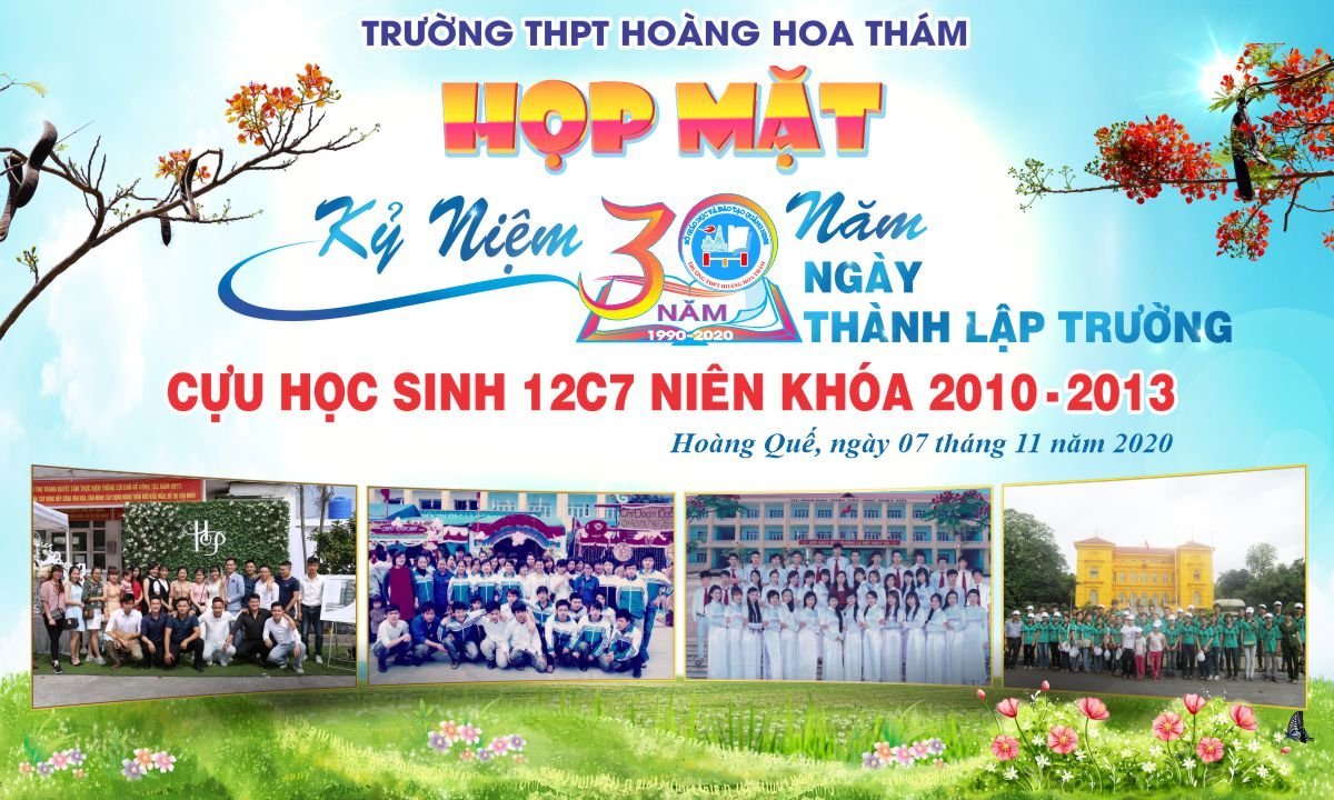 Họp mặt kỷ niệm 30 năm ngày ra trường