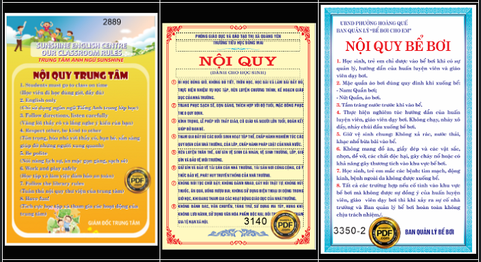 in bang noi quy - hashtagcamtay.com