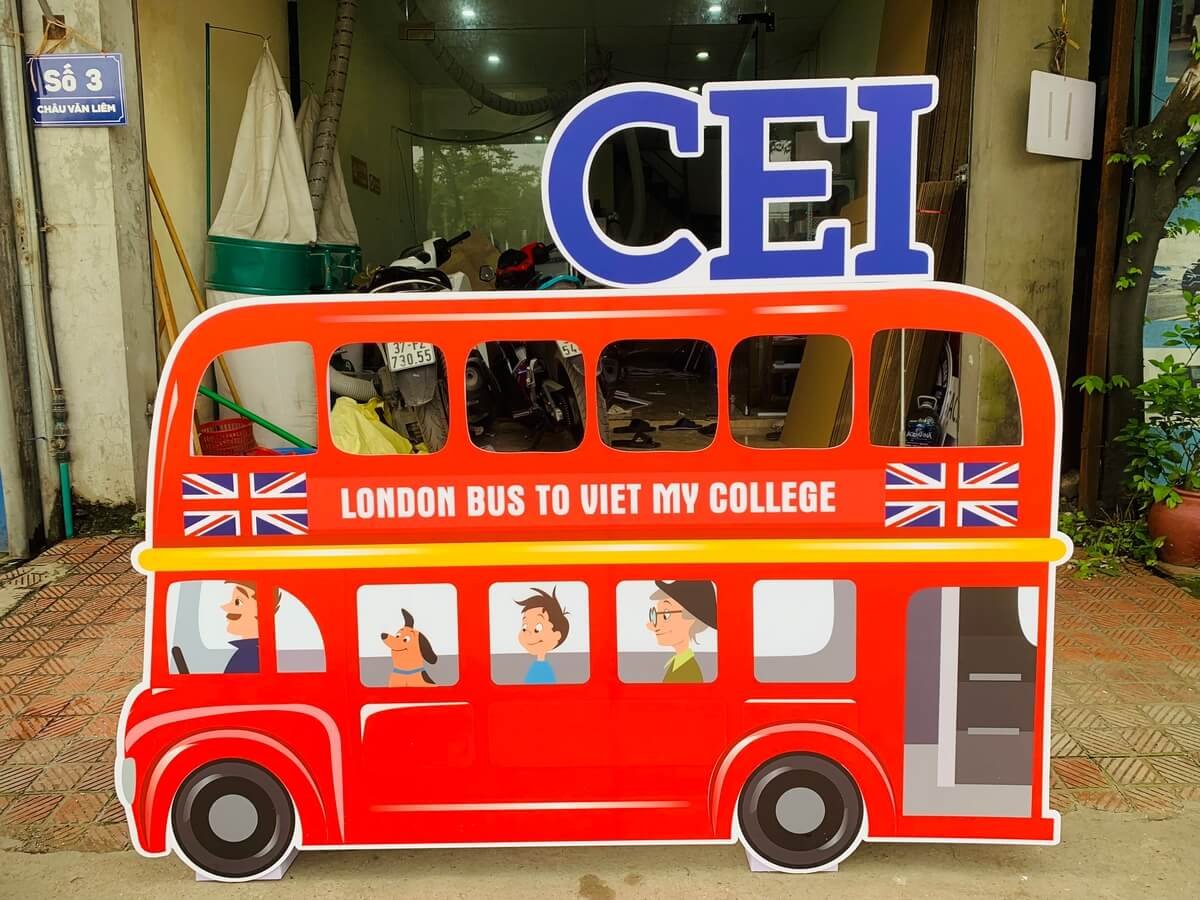 In decal bồi fomex