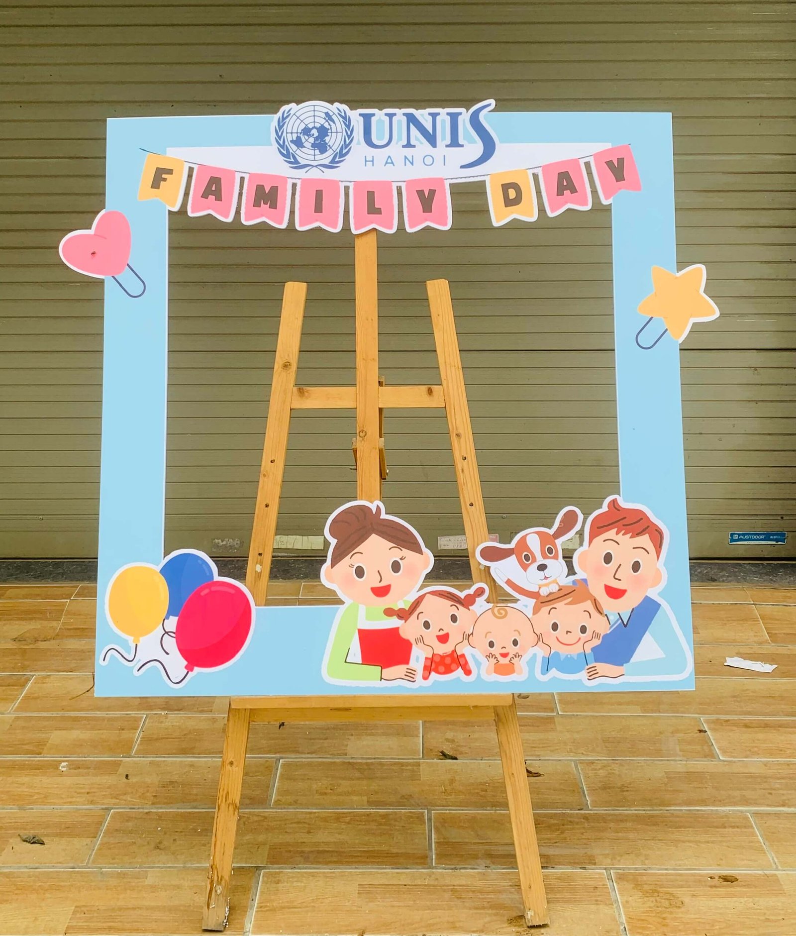 Khung check in ngày hội gia đình