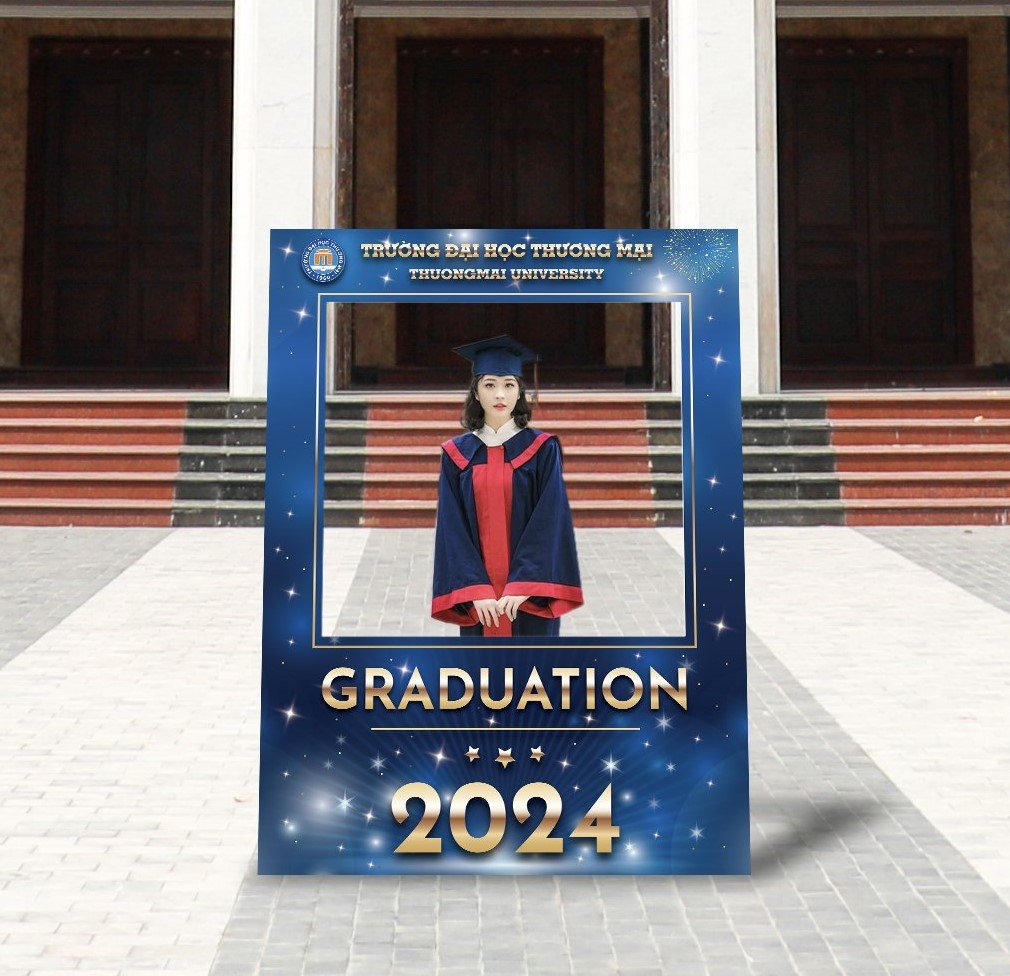 Khung chụp hình tốt nghiệp