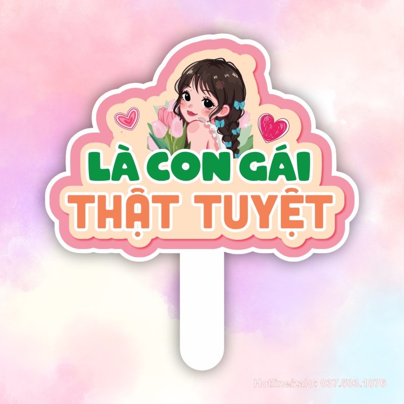 Hashtag cầm tay là con gái thật tuyệt