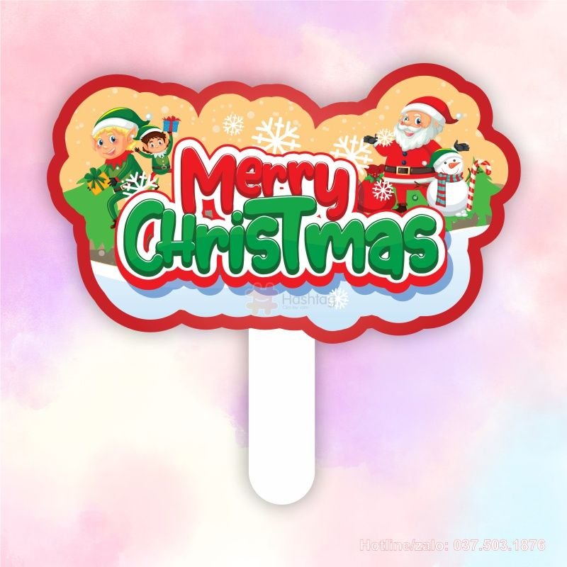 Hashtag merry christmas