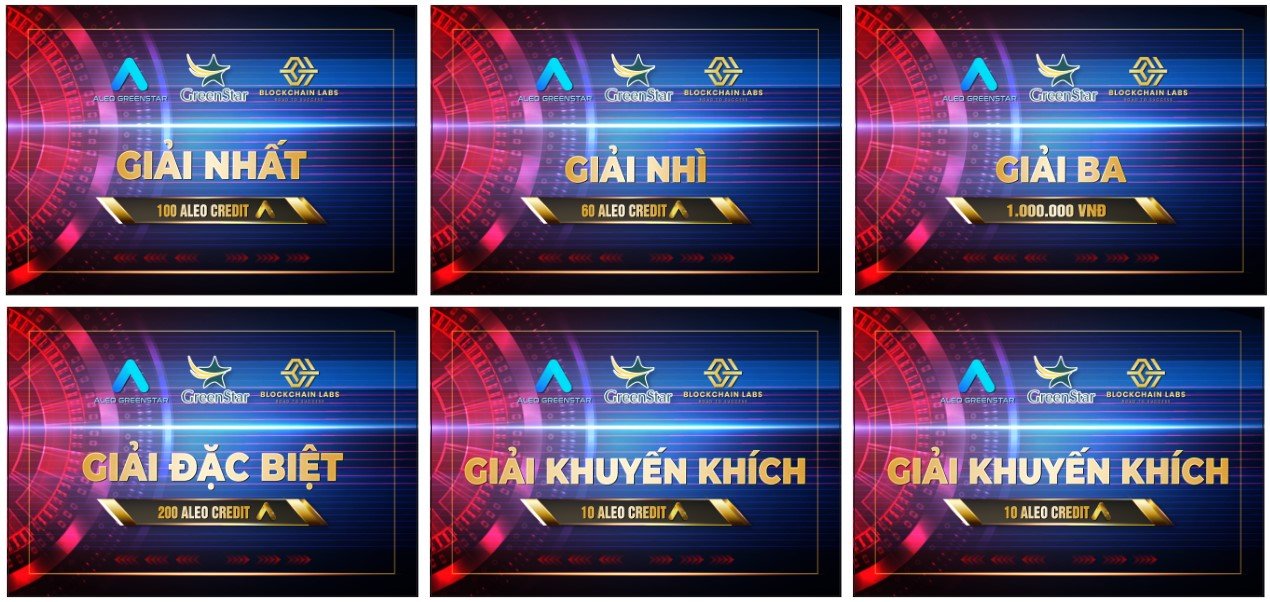 Thiết kế bảng trao giải thưởng