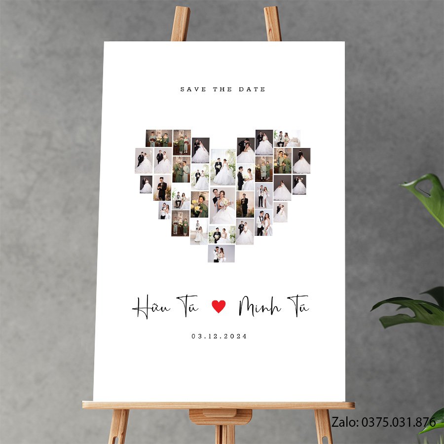 Tranh ký tên đám cưới
