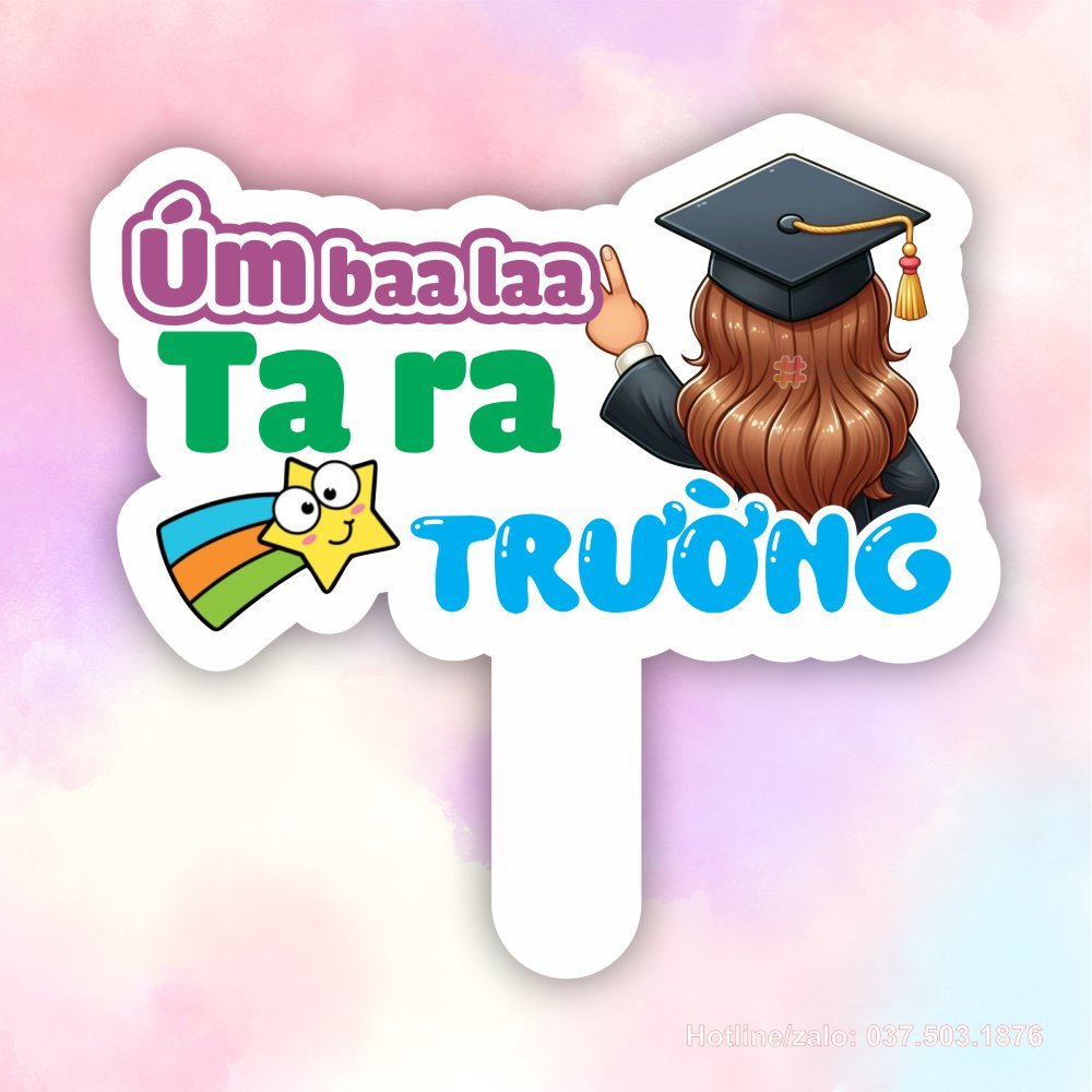 Hashtag úm ba la ta ra trường